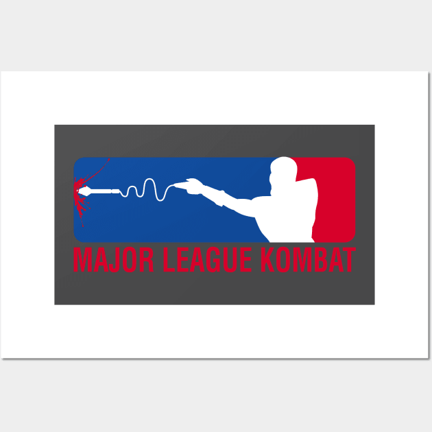 Major League Kombat: Scorpio Wall Art by d4n13ldesigns